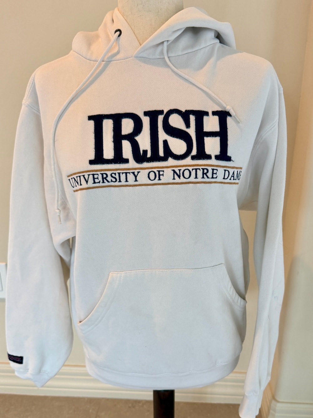 JanSport Notre Dame Fighting Irish Hoodie White Size S